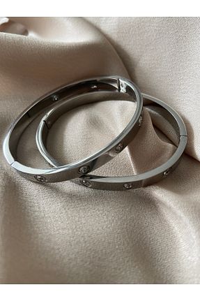 دستبند استیل (فولاد) زنانه استیل (فولاد) Zs jewellery - کد 638496710