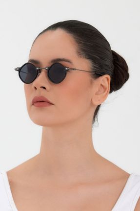 عینک آفتابی مشکی زنانه 50 UV400 استخوان کد 94211245