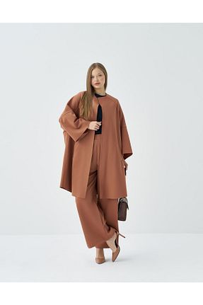 کلاه و ابایا قهوه ای زنانه مخلوط پلی استر Garzia İtalia - کد 639502770