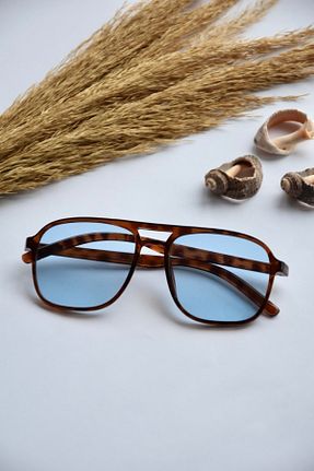 عینک آفتابی آبی زنانه UV400 LOOKUP NEW - کد 639543182