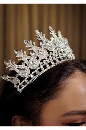 تاج زنانه سنگ کریستال fesleğen çiçek - کد 639865940
