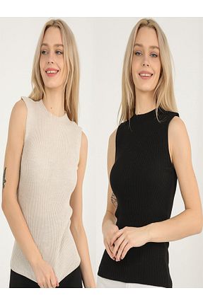 پلیور بژ زنانه ساده VEGENZE - کد 639876211