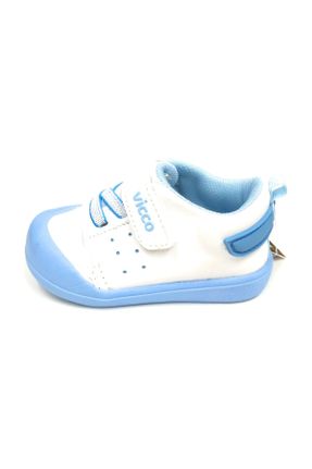 کفش کژوال سفید بچه گانه چرم مصنوعی پاشنه کوتاه ( 4 - 1 cm ) پاشنه ساده کد 639341606