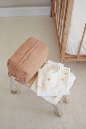 کیف مراقبت از کودک نارنجی Ninna Kids - کد 299433831