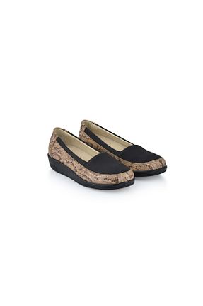 بابت بژ زنانه چرم خالص Dr.Comfort - کد 640367515
