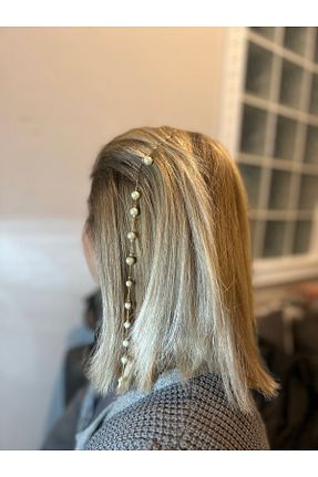 گیره سر طلائی زنانه Pearly Handmade - کد 640426444