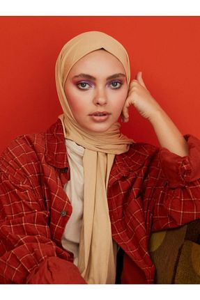 شال زرشکی زنانه Safir - کد 84846724