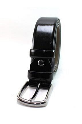 کمربند مشکی مردانه چرم مصنوعی CLK - کد 84861457