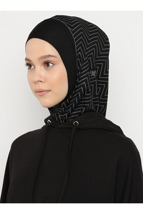 کلاه شنای حجاب مشکی زنانه Ecardin - کد 84912754