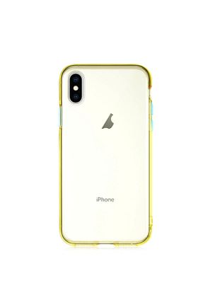 قاب گوشی زرد iPhone X کد 85003362