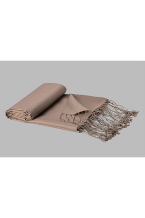 شال قهوه ای زنانه ابریشم ARMANDA - کد 99085952