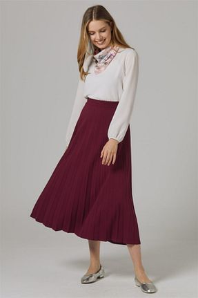 شلوار حجاب بنفش زنانه پنبه ای Essah Moda - کد 85683156