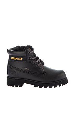 بوت / نیم بوت مشکی بچه گانه چرم خالص Caterpillar - کد 3716555