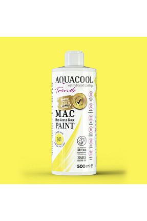 رنگ اکریلیک زرد AQUA COOL - کد 639353524