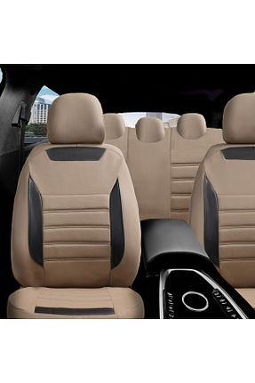 روکش صندلی خودرو بژ Z&C MAXTECH - کد 640151779