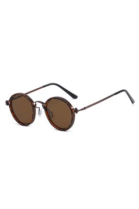 عینک آفتابی قهوه ای زنانه UV400 Toz Vintage - کد 641084817