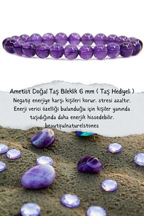 دستبند جواهر رنگی زنانه سنگ طبیعی beautifulnaturelstones - کد 640915986
