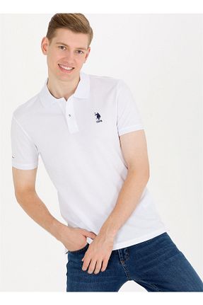تیشرت سفید مردانه رگولار U.S. Polo Assn. - کد 640943822