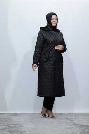 کاپشن حجاب مشکی زنانه رگولار Zey&Ka Butik - کد 385199864