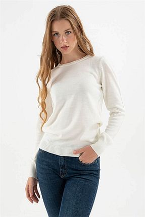 پلیور نباتی زنانه ساده Fashion Friends - کد 354858791