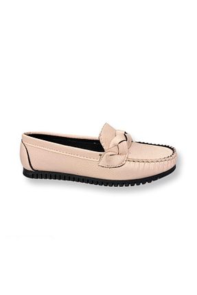 بابت بژ زنانه چرم مصنوعی galya shoes - کد 641104392