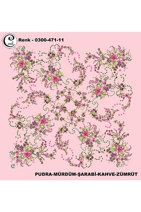 روسری رنگی 100 x 100 Cenk - کد 641461232