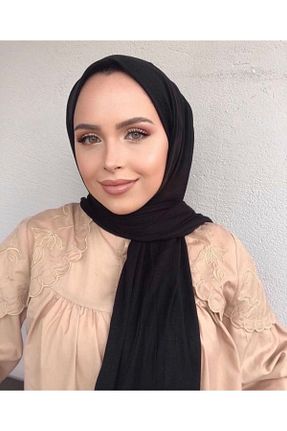 شال مشکی زنانه ویسکون Organic - کد 641024940
