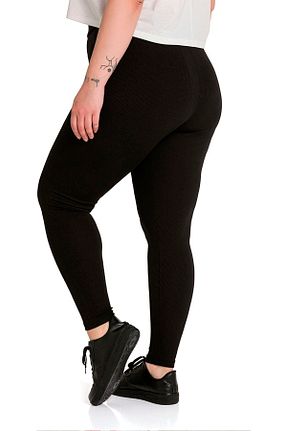 ساق شلواری سایز بزرگ مشکی زنانه بافتنی manolyabutik - کد 305806662