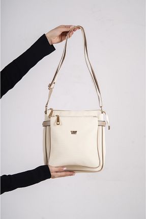 کیف دوشی بژ زنانه چرم مصنوعی Solo Bag - کد 640591565
