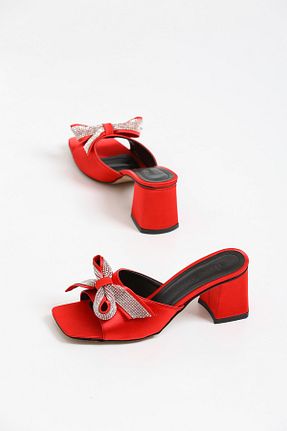 دمپائی قرمز زنانه پارچه ای marinarosse - کد 641122582