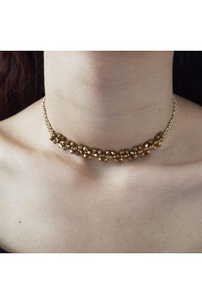 ست جواهر طلائی زنانه فلزی Handmade By HLY - کد 641153667
