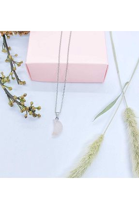 گردنبند جواهر زنانه رودیوم REN AKSESUAR - کد 641894630