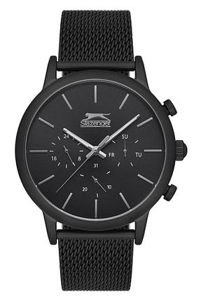 ساعت مچی مشکی مردانه 41-45 میلی متر Slazenger - کد 642486239