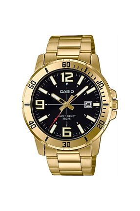 ساعت مچی طلائی مردانه 45 میلی متر Casio - کد 643425506