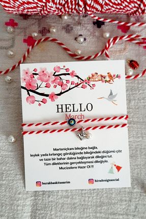دستبند جواهر قرمز زنانه مروارید Burak Baskı Tasarım - کد 642036829