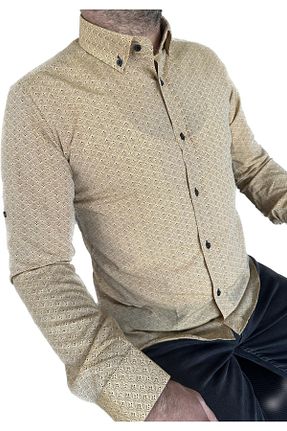پیراهن متالیک مردانه اسلیم BENESSE - کد 642509629