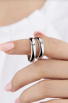 حلقه نامزدی سفید Silver Self - کد 642563725
