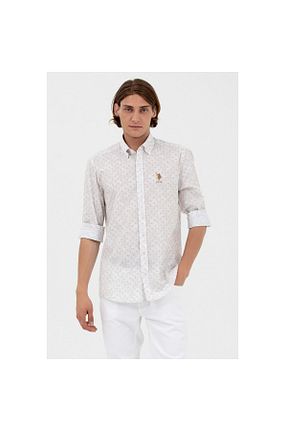 پیراهن قهوه ای مردانه رگولار U.S. Polo Assn. - کد 643853296