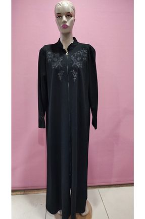 پالتو پشمی حجاب طوسی زنانه رگولار Zülal - کد 643906964