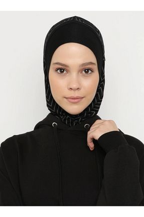 کلاه شنای حجاب مشکی زنانه Ecardin - کد 84912754