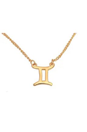 گردنبند نقره طلائی زنانه 925 عیار bigakan - کد 85480613