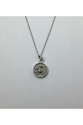 گردنبند نقره سفید زنانه 925 عیار Armasstore - کد 85775187