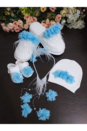 ست بارداری آبی زنانه SÜSLÜTASARIM - کد 92744148