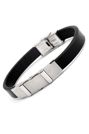 دستبند استیل (فولاد) سفید مردانه استیل (فولاد) Welch - کد 4330559
