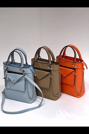 کیف دستی قهوه ای زنانه چرم مصنوعی Sentt - کد 284650011
