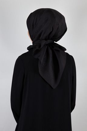 روسری مشکی پلی استر Vissona - کد 645627521