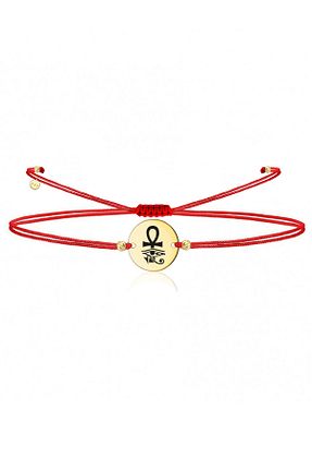 دستبند نقره طلائی زنانه 925 عیار alberaccessories - کد 645397153