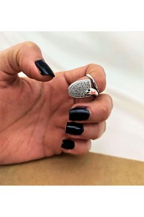 انگشتر جواهر زنانه زیرکن TÜKKAN ACCESSORİES - کد 645243163