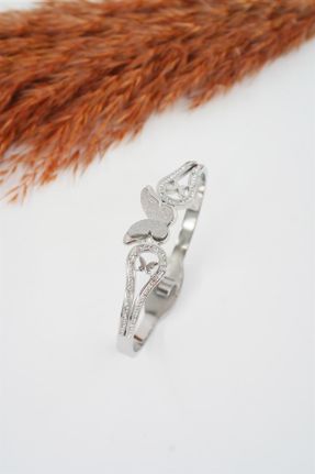 دستبند استیل زنانه فولاد ( استیل ) کد 645427776