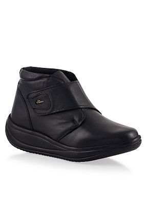 بوت / نیم بوت مشکی زنانه چرم خالص Dr.Comfort - کد 645206817